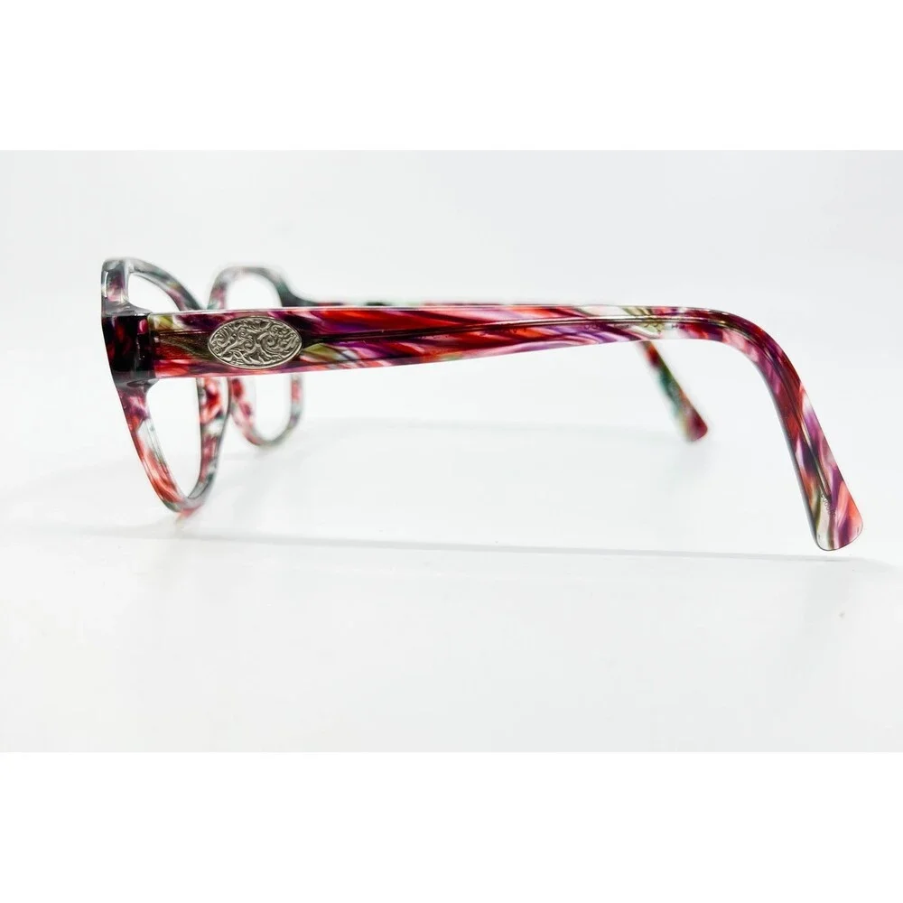 Kirkland Signature Eyeglasses Womens Multicolor Valley 50-16-135 C01 Cherry 50mm
